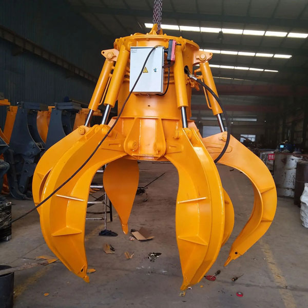 hydraulic grab bucket