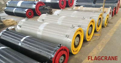 How to maintain the crane drum set?